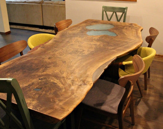 Large Live Edge Dining Table