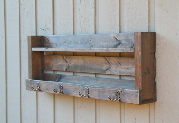 Large Entryway Organizer, Mail organizer, letter holder, key organizer, Rustic Entry Organizer, Keys Phone Mail Holder, Rustic Wood Coat
