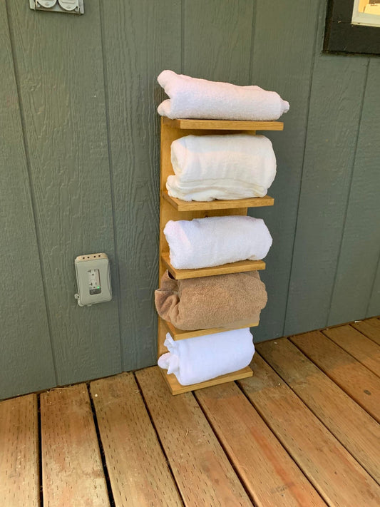 5 Tier Storage, Towel Holder, Towel Rack, Towel Storage, Bathroom Towel Rack